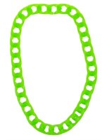 Necklace large neongreen