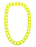 Necklace large neonyellow