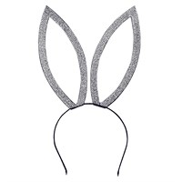 Headband bunny with rhinestones