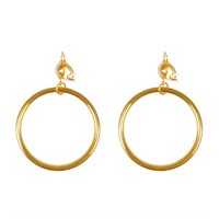 Earrings pirate gold