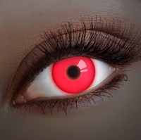 Contact lenses UV red