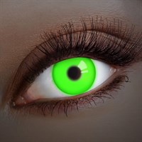 Contact lenses UV green