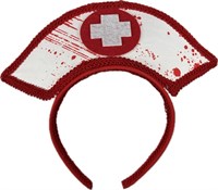 Bloody nurse headband