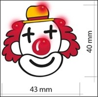 Blinkie Clown-Kopf 