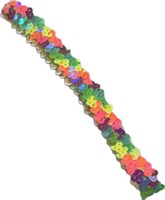 Sequin headband mulitcolour