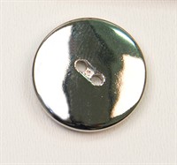 Button Ø22mm silver 10pcs.