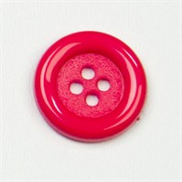 Knoop Ø22mm rood (3.6mm) 10st.