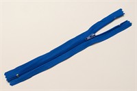 Ritssluiting blauw 20cm