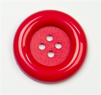 Button Ø30mm red (6.0mm) 4pcs.