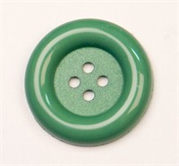 Button Ø38mm green (6.0mm) 4pcs.