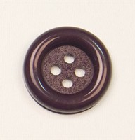 Button Ø30mm dark brown (4,8mm) 6pcs.