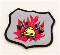 Embleem brandweerman