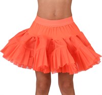 Petticoat neon oranje