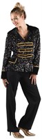 Jacket sequinned multicolour