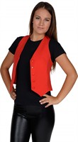 Waistcoat red (ladies)