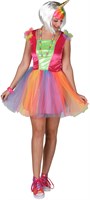 Kleid Einhorn multicolor