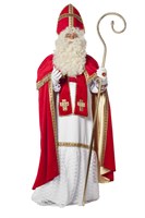 Sinterklaas Luxe (jurk/sjaal/hoed/cape)