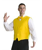 Waistcoat luxury yellow