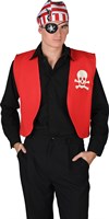 Waistcoat pirate red