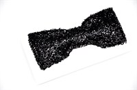 Bow tie lurex black