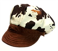 cap cow luxury ecru/brown