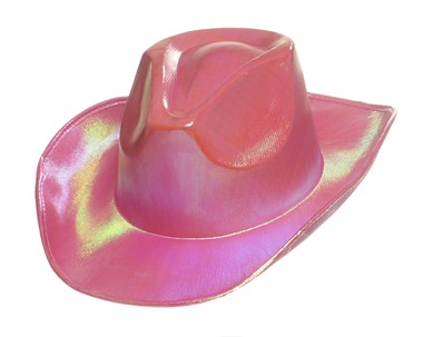 Hut Laser-Cowboy Pink,  (H=11 cm)gr. 59