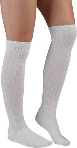 Traditional knee socks Oktoberfest   ecru