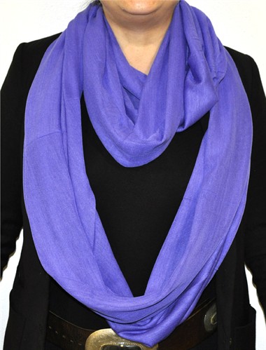 Scarf neon purple