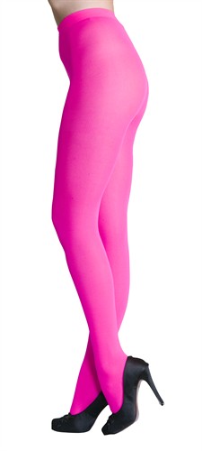 Strumpfhose fluor pink 