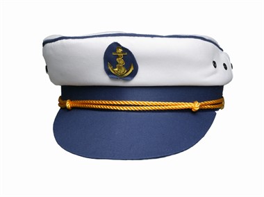 Captain's hat Wolfgang one size