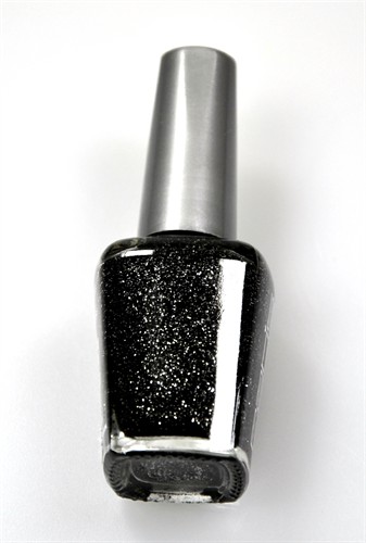 Nagellack Glitzer schwarz