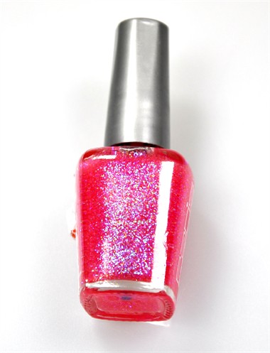 Nagellack Glitzer pink 