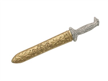 Small dagger in sheath (L=41 cm)