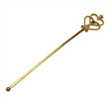 Prinzessinenstab Gold (L=37 cm)