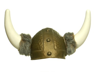 Wikingerhelm mit Fell