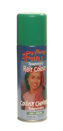 Haircolour spray green 