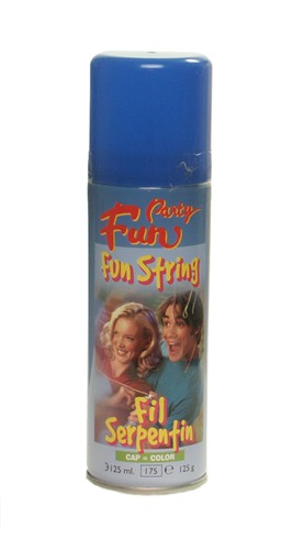 Funstring-Spray Blau 