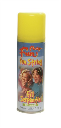 Funstring Spray gelb 