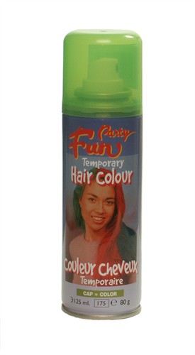 Fluor hairspray groen 