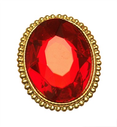 Ring Chevalier Rot/Ovaal