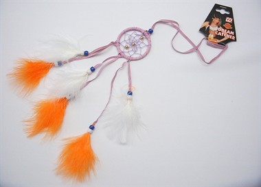 Sieradenset Navajo oranje (Ø=6 cm)