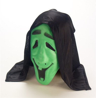 Masker ghost smile halloween (groen)