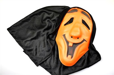 Maske ghost smile Halloween (orange) 