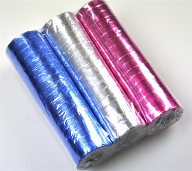 Paper streamers disco 3pcs.