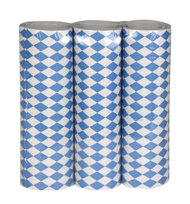 Paper streamers Oktoberfest Bavaria flameproof 3 pcs.