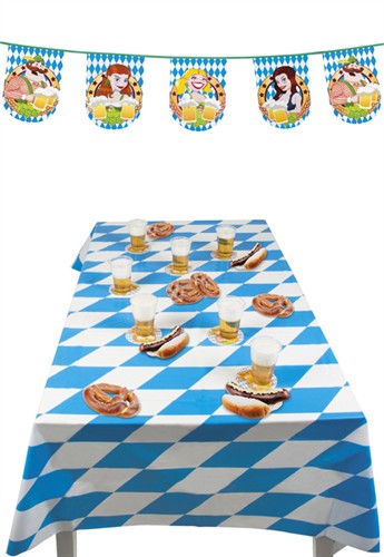 Tablecloth Bavaria Oktoberfest 130 x 180 cm