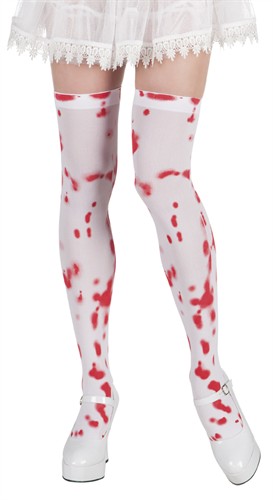 Tights bloody