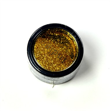 Lidschatten Glitter gold 