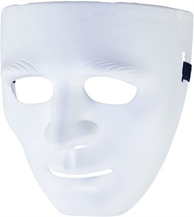 Maske weiß 