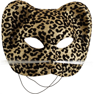 Mask leopard luxury